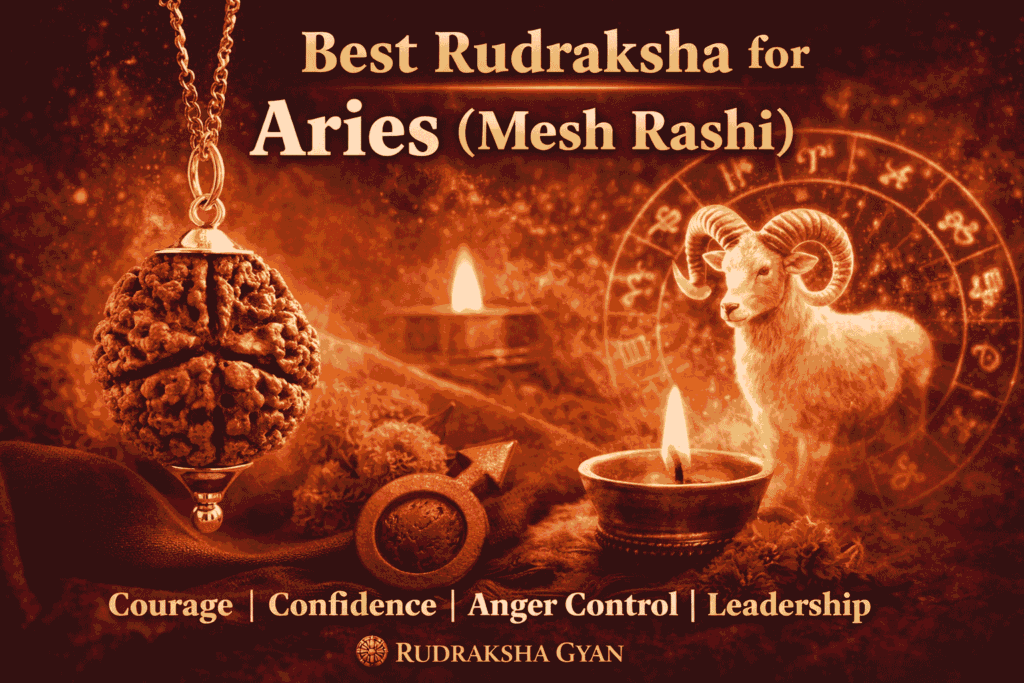 Best Rudraksha for Aries (Mesh Rashi)