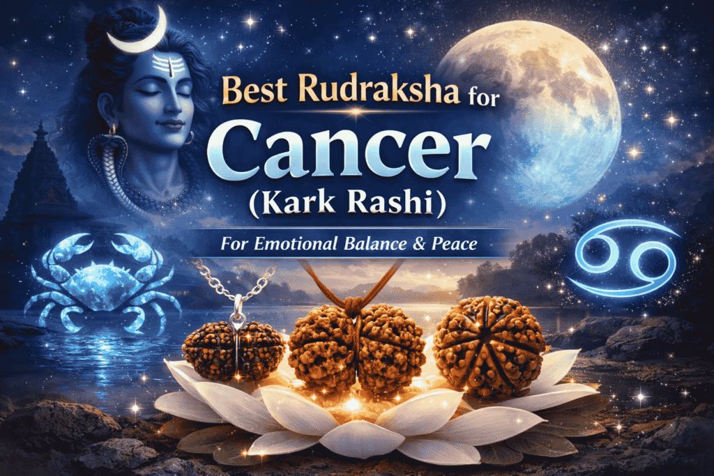 Best Rudraksha for Cancer (Kark Rashi)