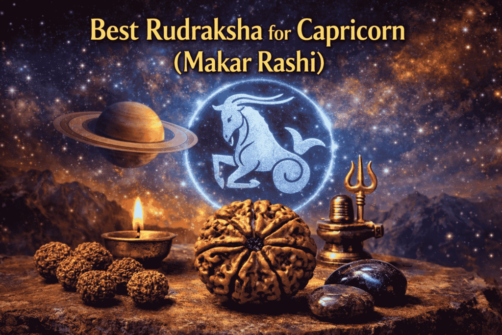 Best Rudraksha for Capricorn (Makar Rashi)