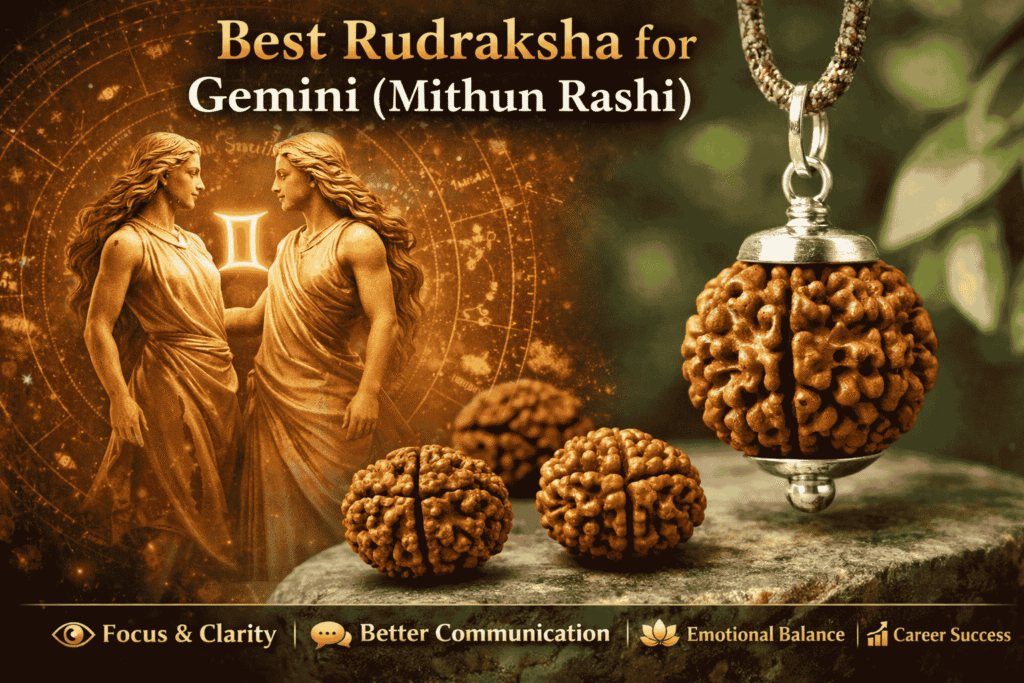 Best Rudraksha for Gemini (Mithun Rashi)