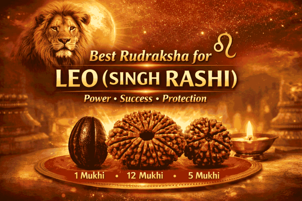 Best Rudraksha for Leo (Singh Rashi)