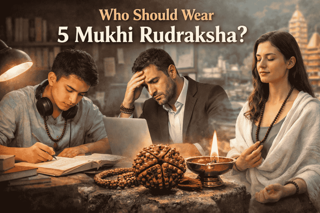 Who Should Wear 5 Mukhi Rudraksha