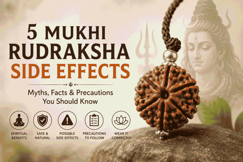 5 Mukhi Rudraksha Side Effects