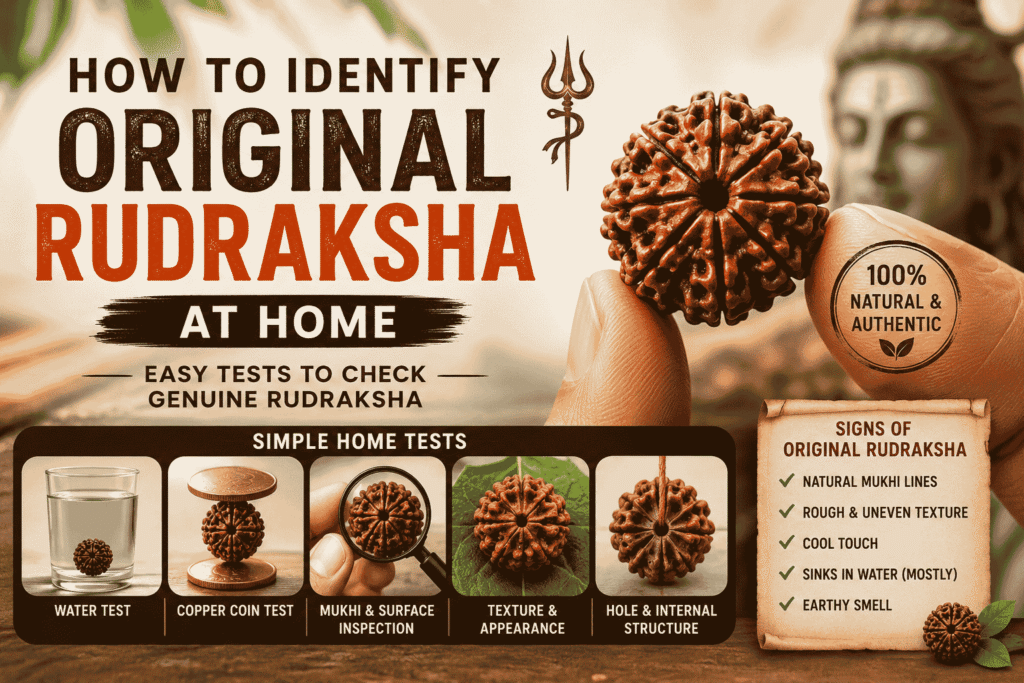 How to Identify Original Rudraksha at Home
