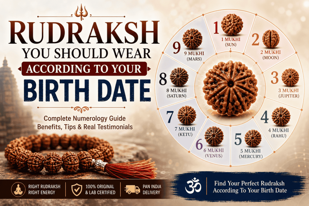 Rudraksh You Should Wear According To Your Birth Date