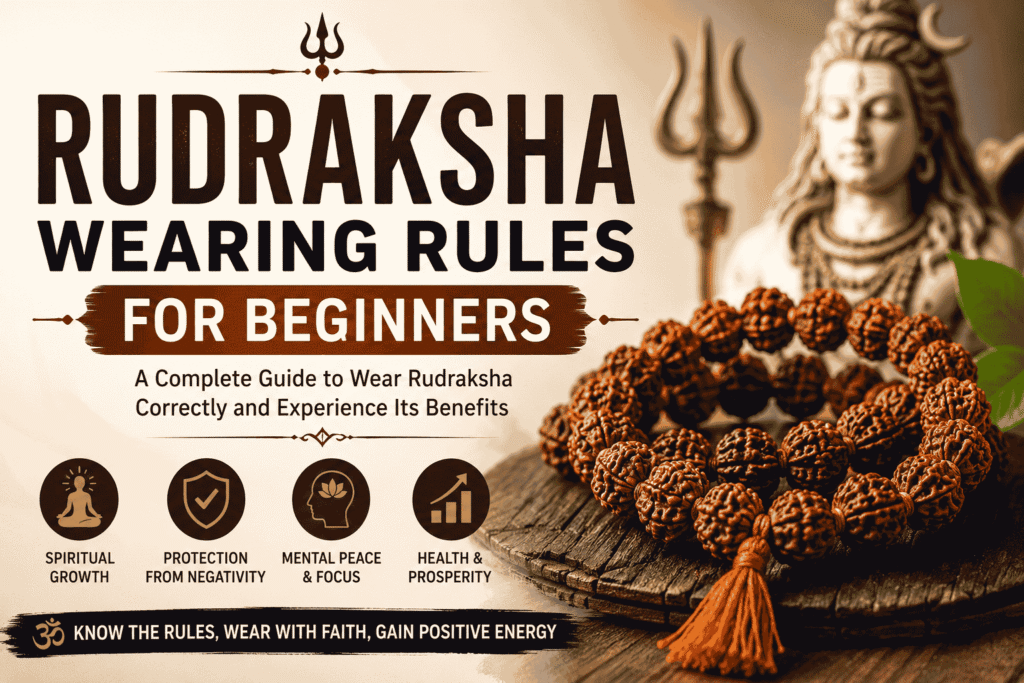Rudraksha Wearing Rules for Beginners