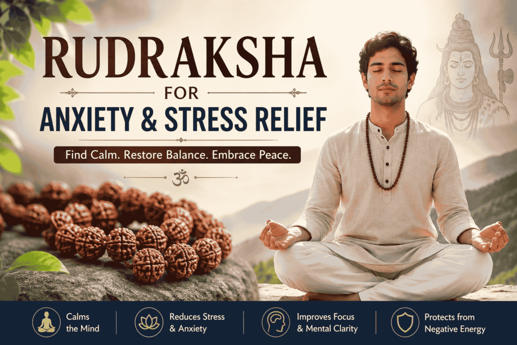 Rudraksha for Anxiety and Stress Relief